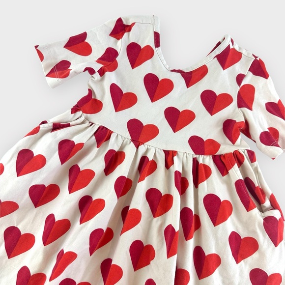 Hanna Andersson Heart Red Dress - Picture 2 of 4